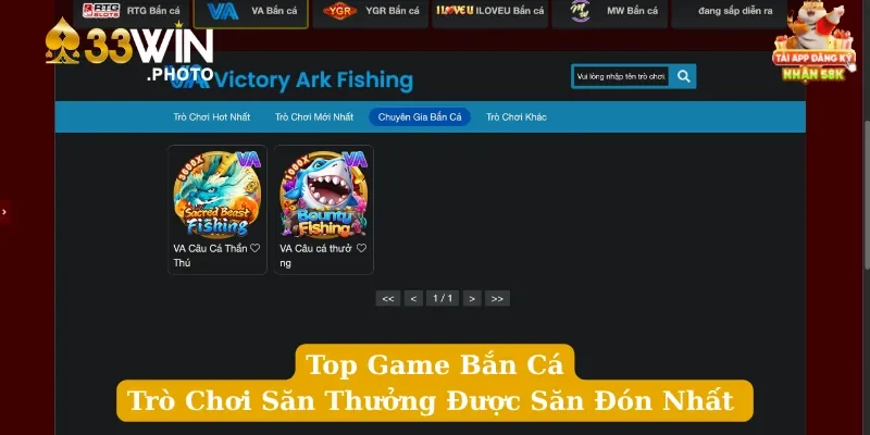 Top game bắn cá - Trò Chơi Săn Thưởng Được Săn Đón Nhất